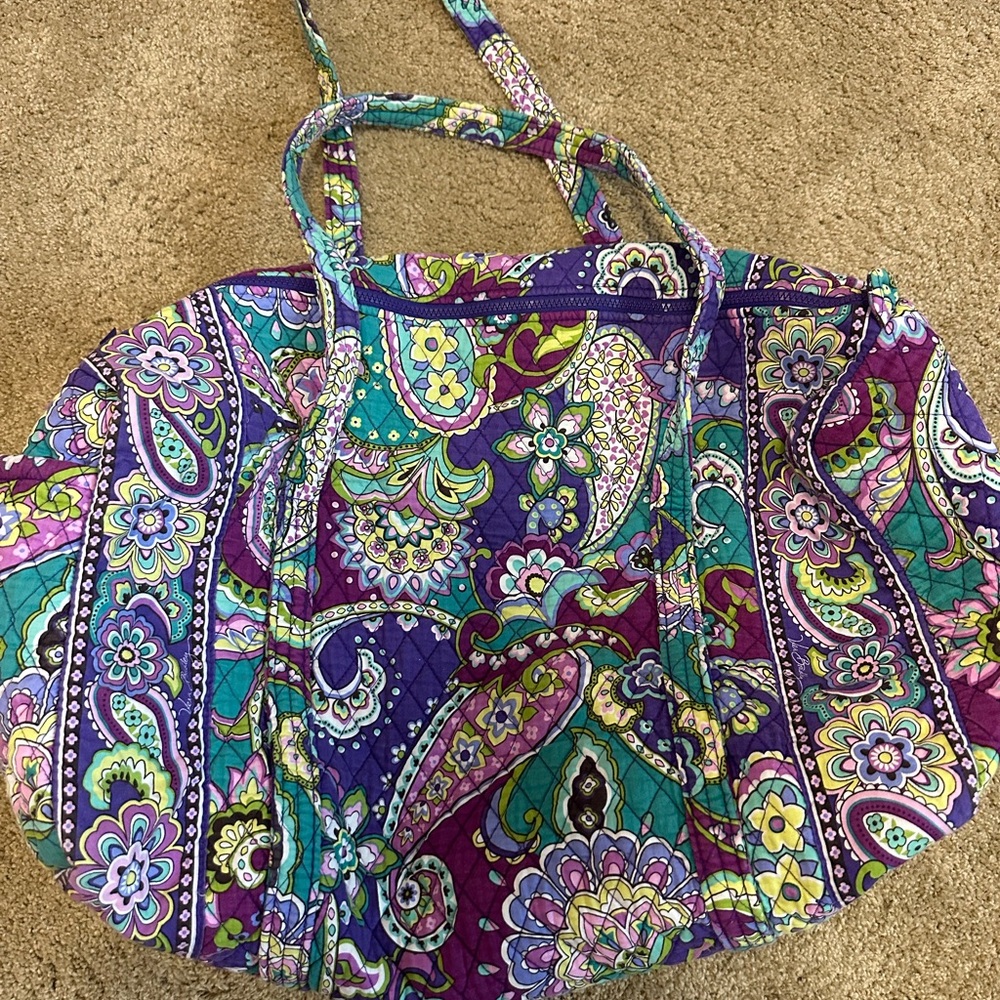 Vera Bradley Paisley Large Travel tote bag - Picture 2 of 4